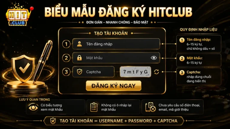 Đăng ký HITCLUB trên web, Android và iOS