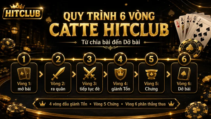 Quy trình 6 vòng đánh Catte HITCLUB